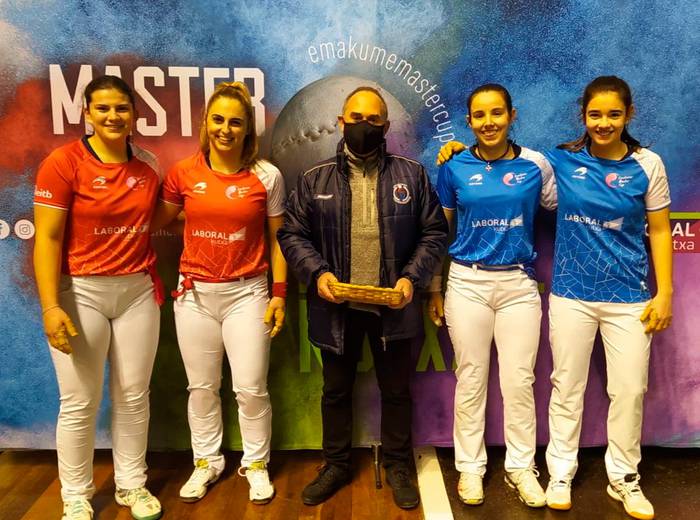 Hasi dau Amaia Aldaik Emakume Master Cup Binakako Txapelketea