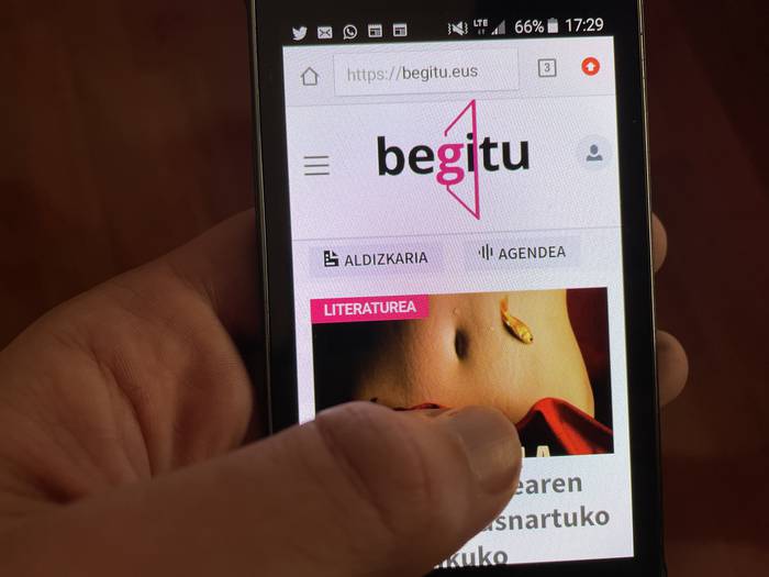 Hilero 2.019 erabiltzailek bisitau dabe bataz-beste BEGITUren webgunea