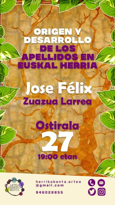 Abizenen gaineko berbaldia