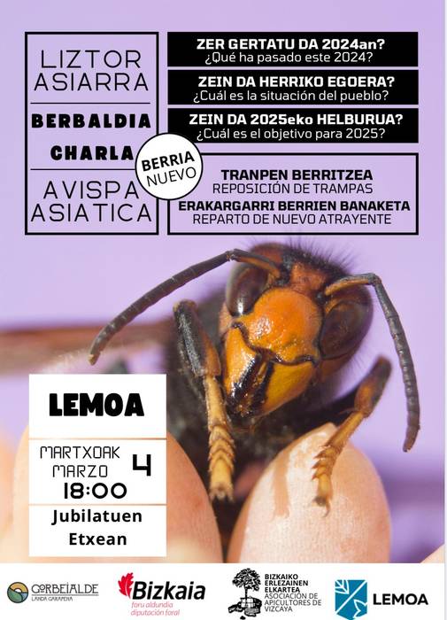 Liztor asiarra Lemoa 2025