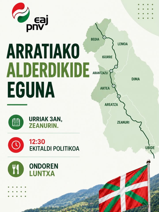 EAJ-PNVren Arratiako Alderdikide Eguna