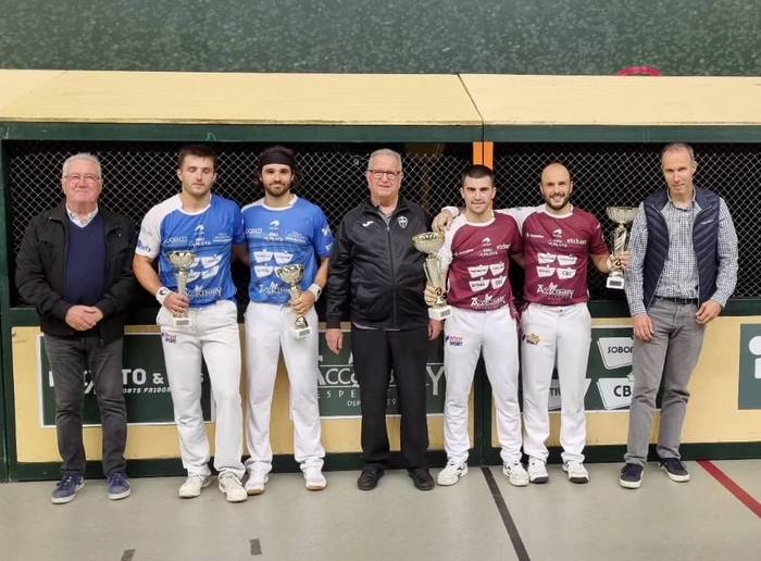 Hossegorreko Joko Berri torneoko txapela lortu dau Ekhi Ziarrustak