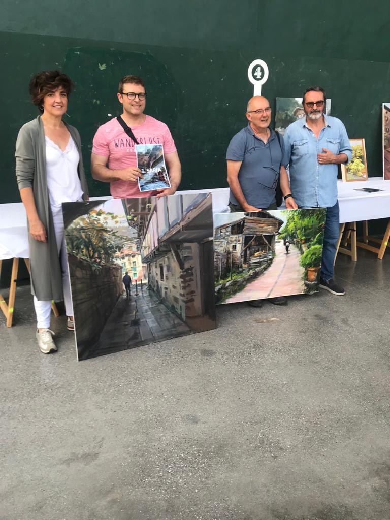 Eduardo Alsasua Garciak irabazi dau Zeanuriko Aire Zabaleko Margolan Lehiaketea