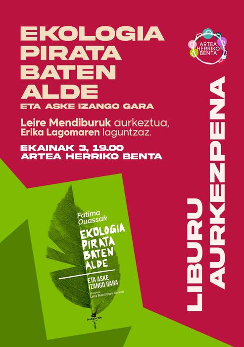 Liburu aurkezpena Herriko Bentan