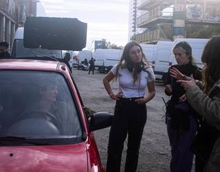 ‘Lehen aldiz’ telesailaren grabaketea Kiñun