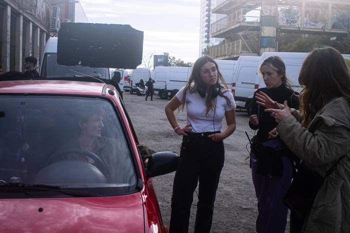 ‘Lehen aldiz’ telesailaren grabaketea Kiñun