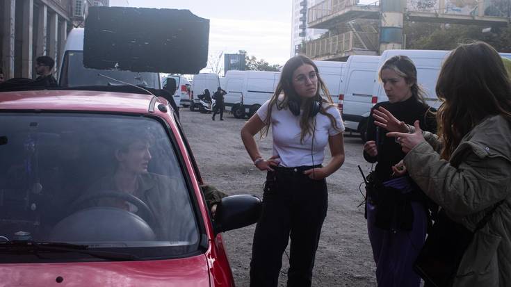 ‘Lehen aldiz’ telesailaren grabaketea Kiñun