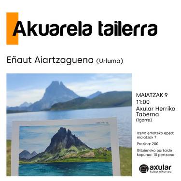 Izen-emotea akuarela tailerra