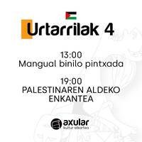Palestinaren aldeko enkantea Axularren eta pintxadea