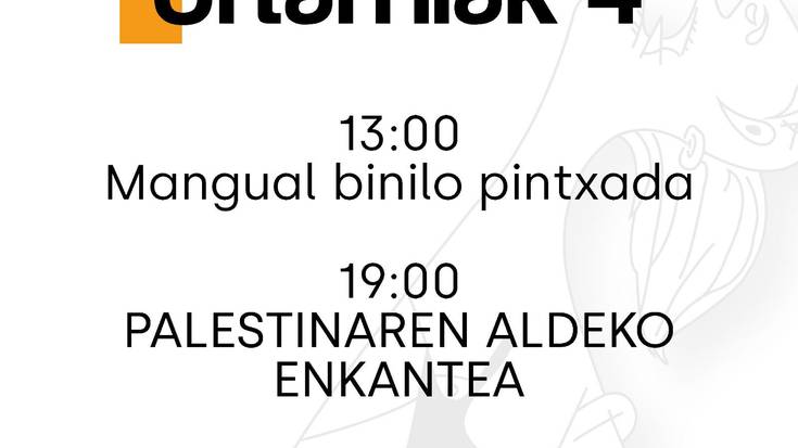 Palestinaren aldeko enkantea Axularren eta pintxadea