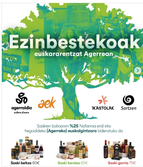 Errigoraren “Euskarari puzka” kanpainea abian da