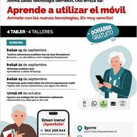 Telefono mobikorra. Ikastaroa