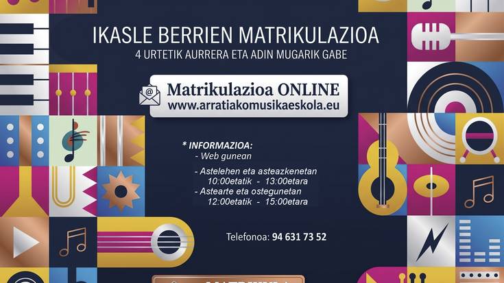 Izen-emotea Arratiako Musika Eskolan