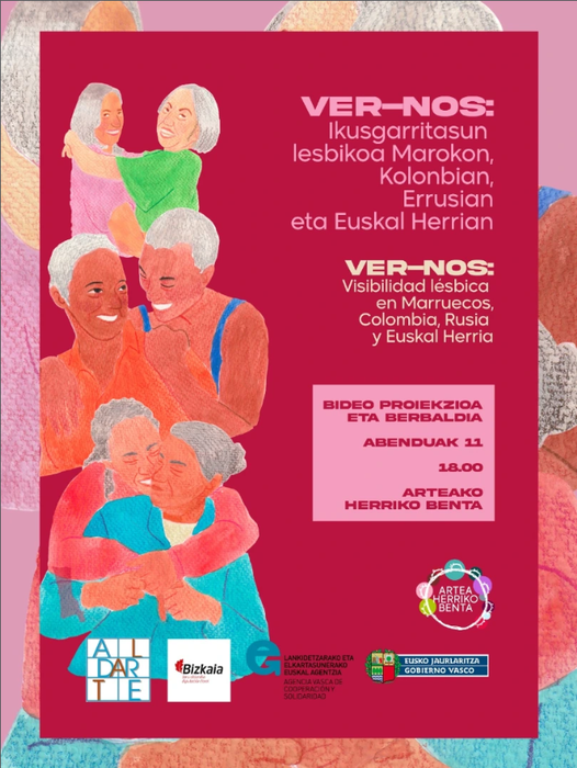 VER-NOS bideo proiekzioa eta berbaldia Herriko Bentan