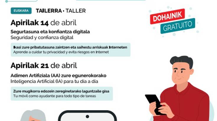 Segurtasun digitalaren gaineko tailerra