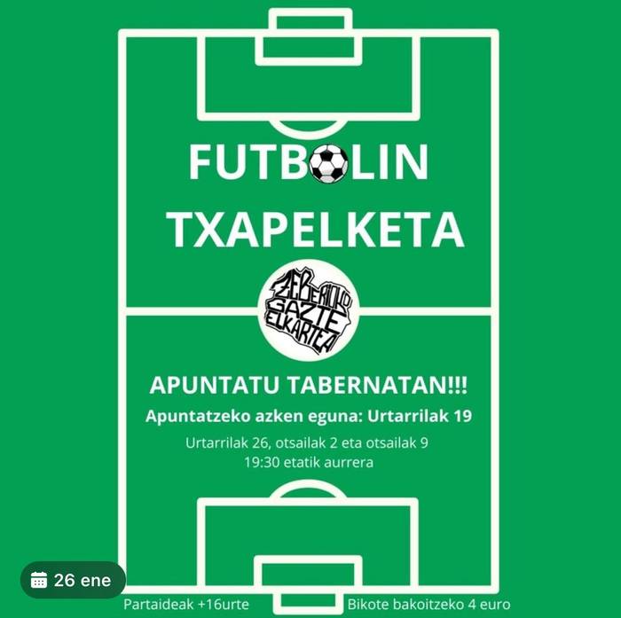 Futbolin Txapelketea Zeberion